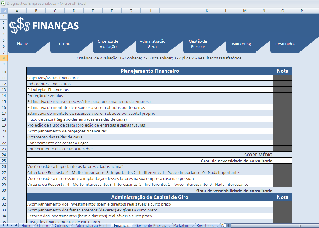 processos que poderiam ser desenvolvidos caso a EJ fosse realizar uma consultoria.