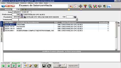 INTERNAMENTO Possibilita o atendimento e controle dos pacientes internados. Com esse módulo você poderá controlar todo o internamento da solicitação até a apresentação da fatura. 1.