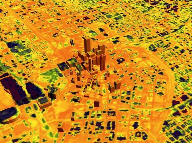 ILHAS DE CALOR URBANAS Está mais que comprovado que os tetos