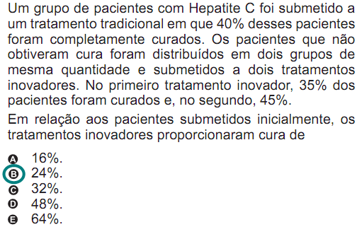 FIGURA 13: Questão 171 do Novo ENEM de 2010 Da observação dos enunciados e objetivando a busca por esses contextos, grupos de similaridade foram construídos e podem ser vistos na Tabela 3 descrita na