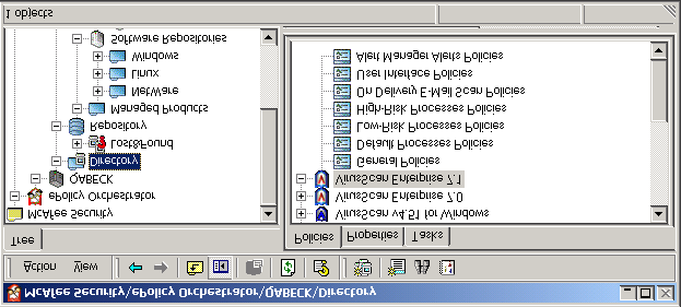 Definindo regras para o produto Esta seção abrange estes tópicos: " Abrindo as páginas de regras do VirusScan Enterprise na página 17.