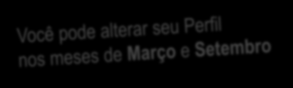 Perfis de Investimento Duprev Entidade oferece 4 opções para os participantes: 100% Renda Fixa 85% Renda Fixa 15% 70% Renda Fixa 30% 50% Renda Fixa 50% Composto* Composto*