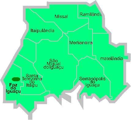 9.4.2. 9ª REGIONAL DE SAÚDE - FOZ DO IGUAÇÚ MICRORREGIÃO DE SAÚDE 9.1 Foz do Iguaçú Foz do Iguaçu 319.189 Itaipulândia 9.122 Matelândia 16.