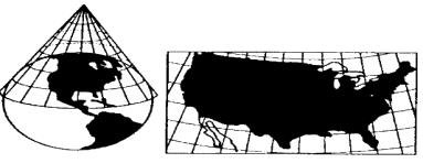 Matematicamente é impossível transformar uma superfície esférica em uma superfície plana sem que haja distorções. Sendo assim, toda representação do esferoide terrestre gera distorções nos mapas.