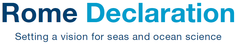 Declaração de Roma Definição de uma visão para a ciência dos mares e oceanos: Impacto, liderança mundial e crescimento azul sustentável para a Europa A Europa está a sair da pior crise financeira da