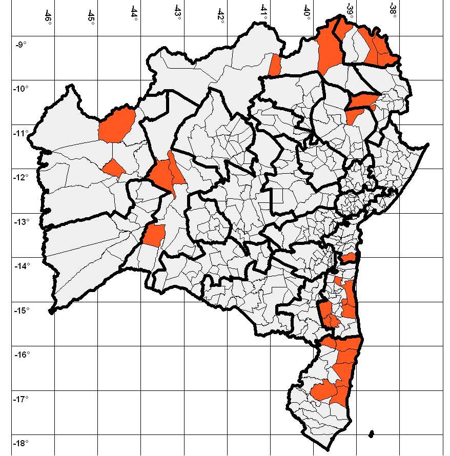 BAHIA Comunidades Indígenas Fonte: