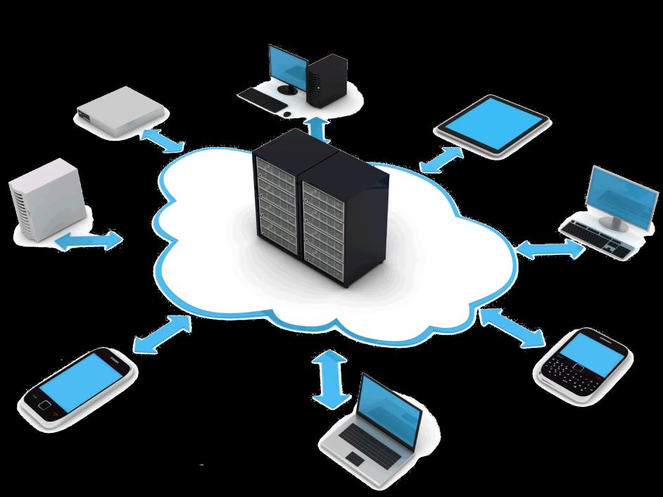 O que é o Cloud? Quando você usa o cloud, seu computador se comunica com uma rede de servidores.