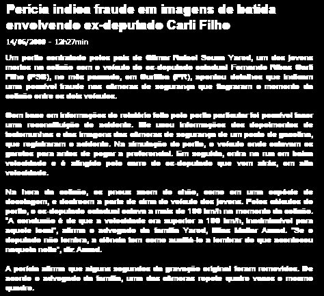 A Necessidade da Perícia Forense