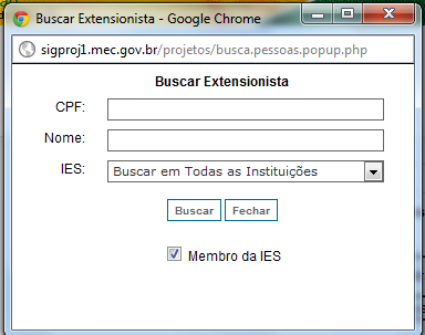 42 2.2.11 Equipe de execução 2.2.11.1 Membros: Nesta parte são organizados os componentes da proposta, desde o coordenador, o membro externo até o bolsista.