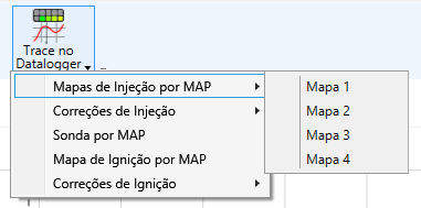 A Figura 46 mostra a calibração do controle de tração por ponto no datalogger. Figura 46-Calibração do Controle de Tração por Ponto no Datalogger 16