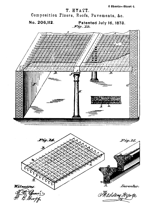 Fig. 12 - Comentário : Ganho na altura livre sob o pavimento, "embutindo" parcialmente a viga de