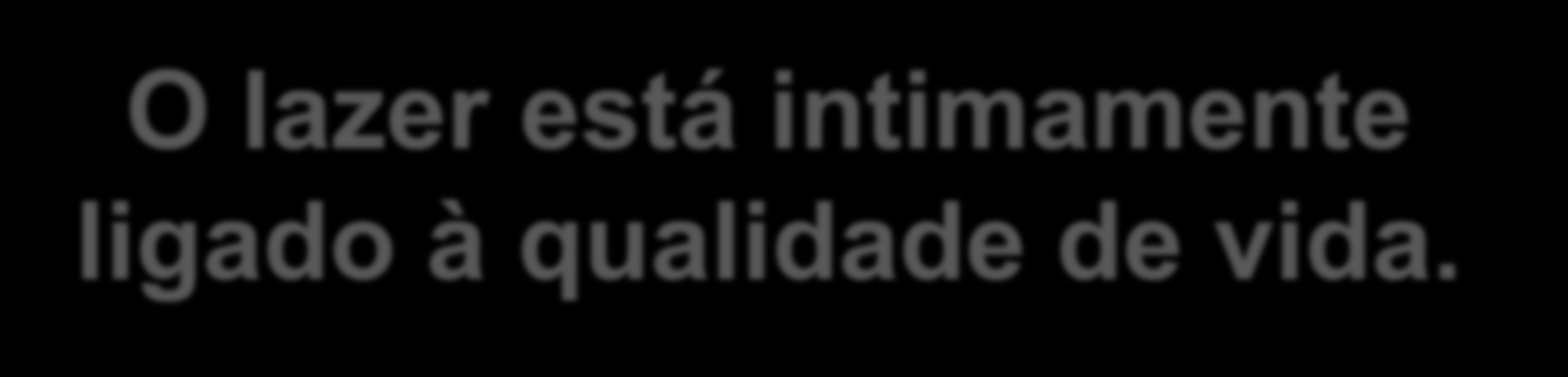 O lazer humaniza o espaço urbano Raquel Rolnik Relação