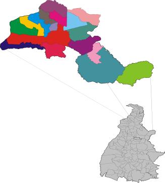 2.3. Caracterização das Regiões de Saúde Região de Saúde Bico do Papagaio A Região de Saúde Bico do Papagaio é composta por 24 municípios. A população total da região é de 203.