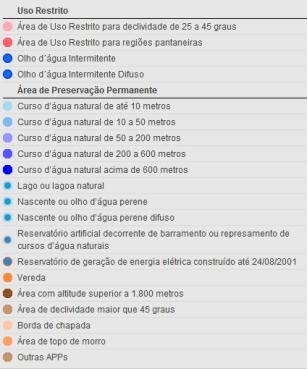 Diminui o zoom do mapa. Aumenta o zoom do mapa. Aproxima o mapa do perímetro selecionado. *Também é possível usar o scroll bar (a roda que fica encima do mouse) para aproximar e distanciar o zoom.