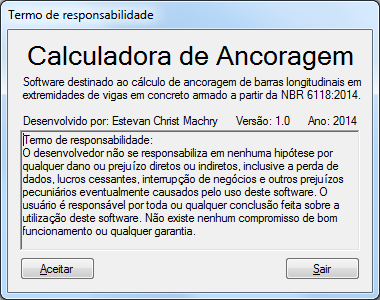 b) validação das condições e restrições de cálculo: o programa computacional segue um roteiro de cálculo e toma decisões lógicas que dependem dos dados de entrada fornecidos pelo usuário.