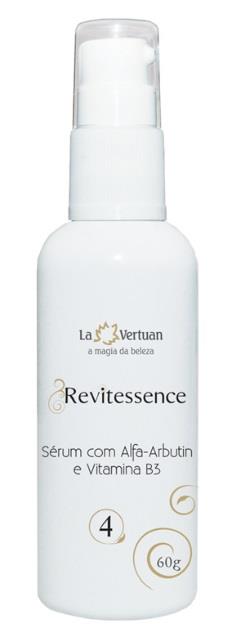 PROTOCOLO 5º Aplicar uma fina camada do Sérum com Alfa- Arbutim e Vitamina B3 La Vertuan na face, pescoço e colo. Não retirar o produto da pele. Hidrata a pele, auxiliando a prevenir o envelhecimento.