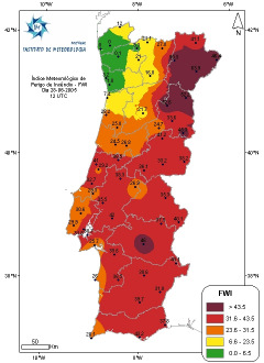 Comportamento do fogo: a base da DFCI Análise e cartografia do risco de incêndio Análise de alternativas de arborização Planeamento espacial da gestão do