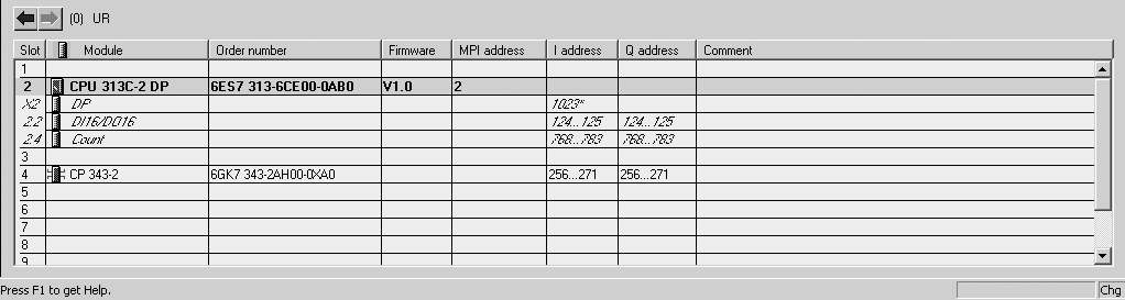 para a configuração de hardware do sistema.