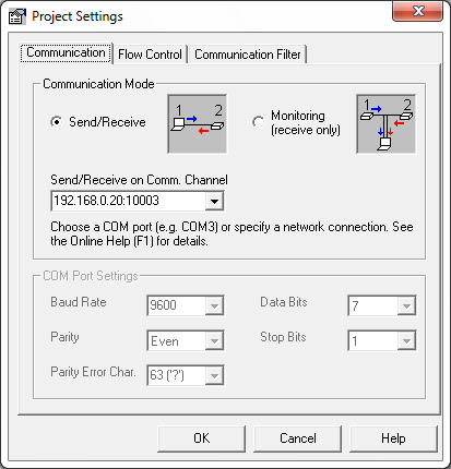 Mov P1 Break Case 2 Mov P2 Break Default Break End Select GoTo *ComLoop End 'Se M_100(1) = 2, move o braço para a posição P2 'Se M_100(1) <> {1, 2}, quebra o teste Select para não ficar travado 'Fim