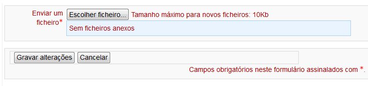 iii. Envio de um único ficheiro Para inserir a atividade Envio de um único ficheiro relembro que o docente tem de ter o modo de edição ativado.