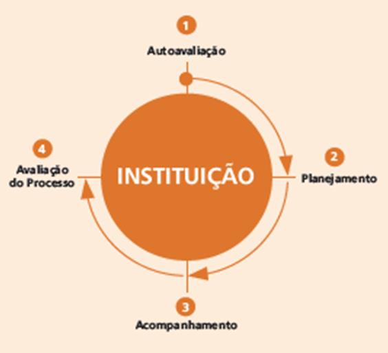 CICLO DA INSTITUIÇÃO Uma vez ao ano, para fechar ciclo INDIQUE adaptado Fatores: ENDÓGENOS EXÓGENOS Plano de