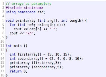 ARRAYS