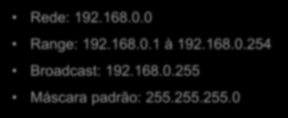 Para configurar uma rede de computadores é necessário mais que 2 IPs, pois o menor sempre será definido como o número da Rede, o maior sempre será definido como o IP de Broadcast e os demais serão