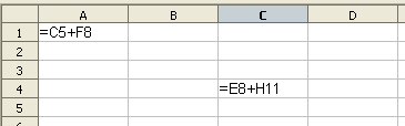Fórmula de Destino Fórmula da Origem REFERÊNCIA ABSOLUTA (EXCEL / CALC) Referências absolutas são o oposto de endereço relativo.