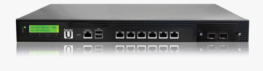 ServerU Netmap L-800 ServerU Netmap L-800 é nossa melhor oferta de appliance de rede embarcado, Classe High End especialmente projetado para negócios e organizações de grande porte e operações de