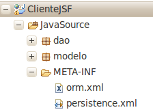 Vá as propriedades do projeto e selecione a opção Project Facets. Selecione a opção Java Persistence e clique em OK.