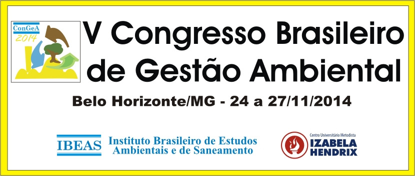 Belo Horizonte/MG - 24 a 27/11/2014 Um fator preponderante é para a melhor compreensão da sociedade sobre o termo meio ambiente, onde é necessário não somente conhecer os aspectos ambientais e