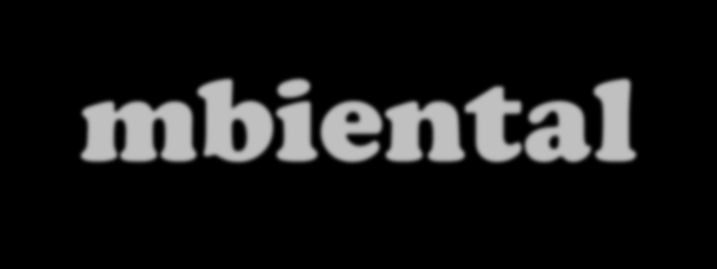 Legislação Sanitária e Ambiental