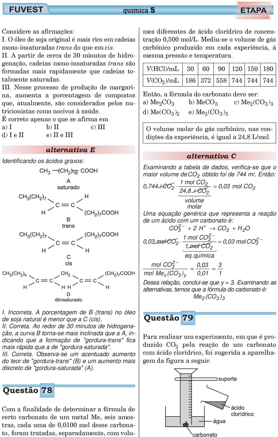 Nesse processo de produção de margarina, aumenta a porcentagem de compostos que, atualmente, são considerados pelos nutricionistas como nocivos à saúde.