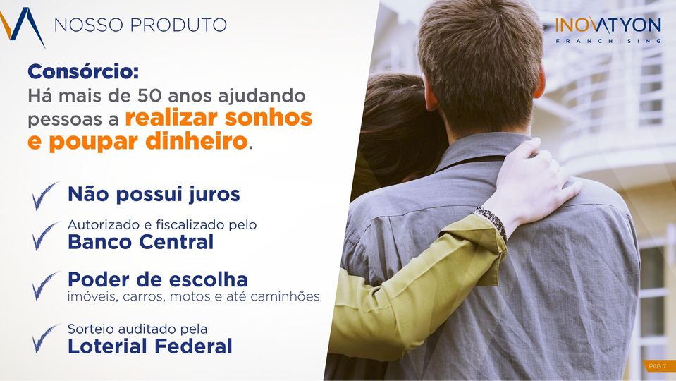 Não possui juros Autorizado e fiscalizado pelo Banco Central