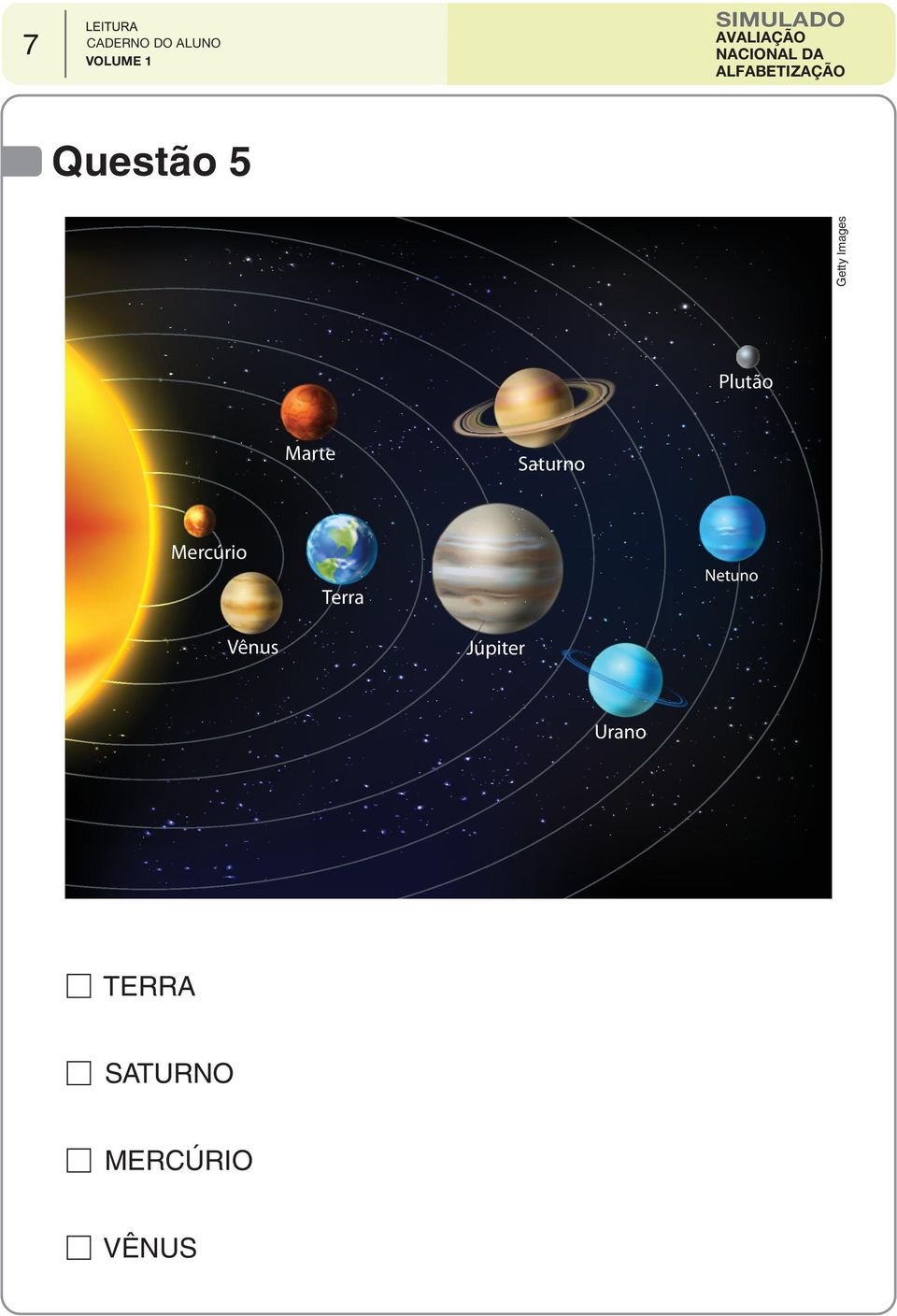 Mercúrio Netuno Terra Vênus