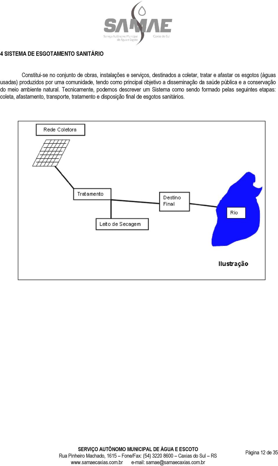 da saúde pública e a conservação do meio ambiente natural.