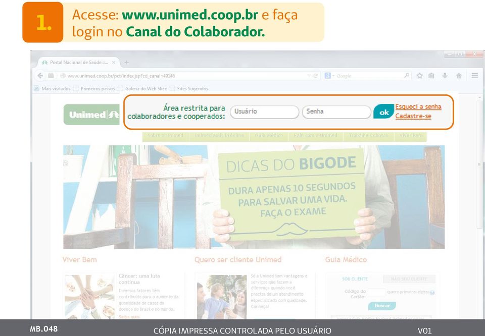 br e faça login