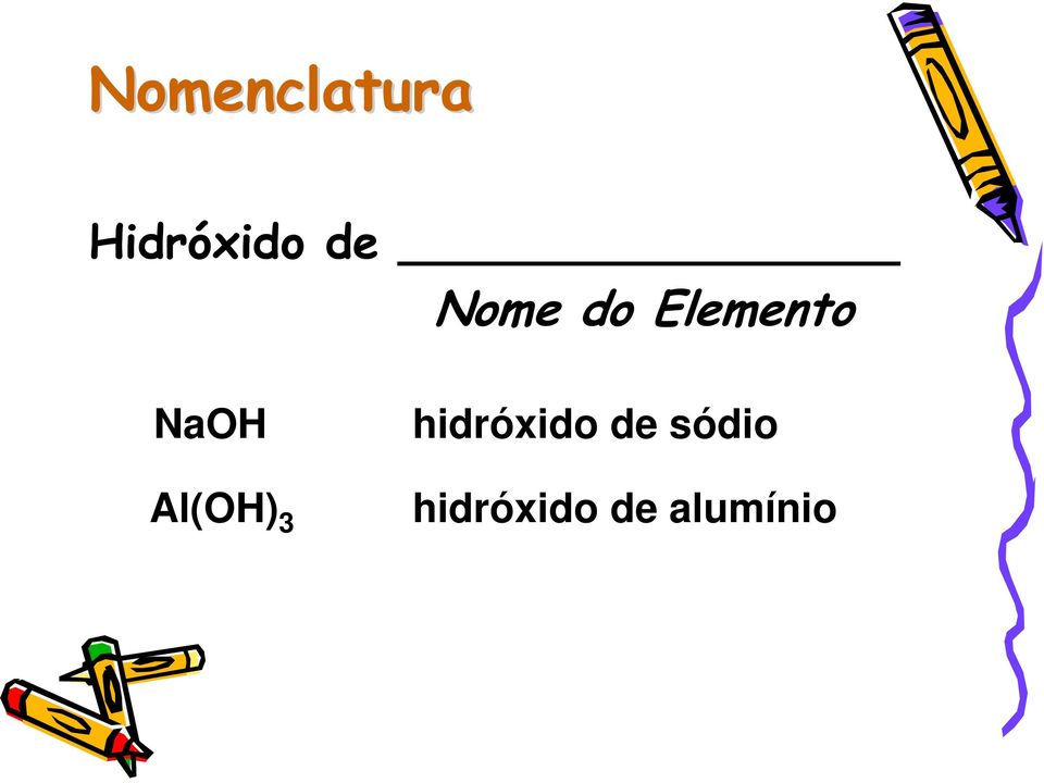 Al(OH) 3 hidróxido de