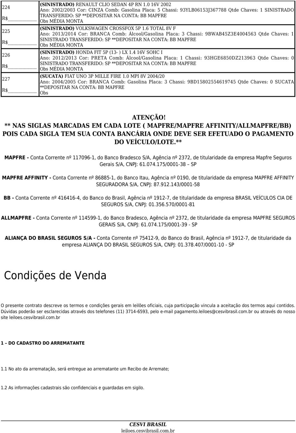 6 TOTAL 8V F Ano: 2013/2014 Cor: BRANCA Comb: Álcool/Gasolina Placa: 3 Chassi: 9BWAB45Z3E4004563 Qtde Chaves: 1 (SINISTRADO) HONDA FIT 5P (13- ) LX 1.