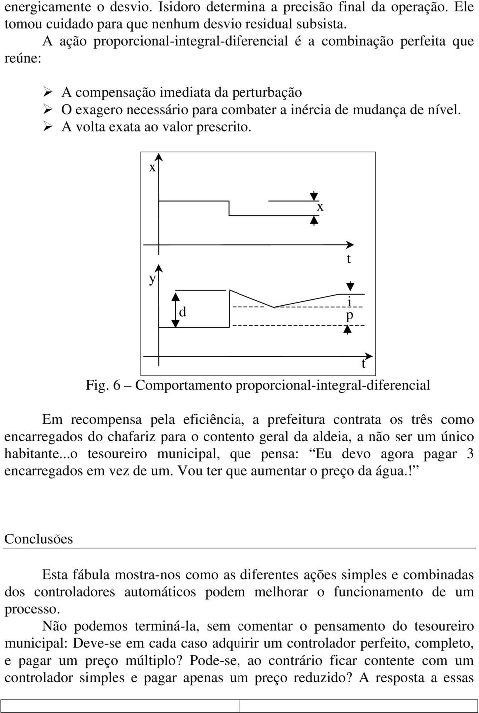 A vola eaa ao valor prescrio. d i p Fig.