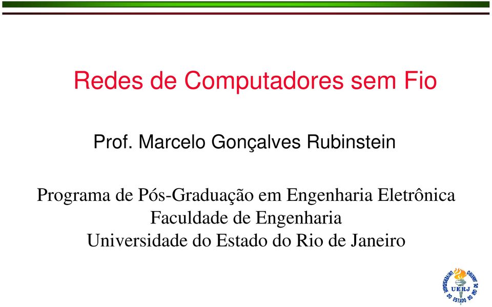 Pós-Graduação em Engenharia Eletrônica