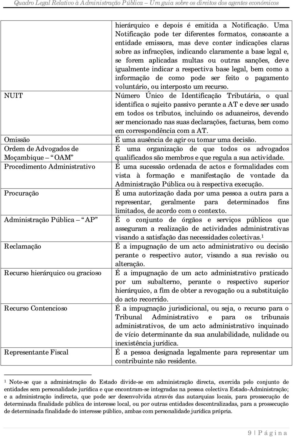 Uma Notificação pode ter diferentes formatos, consoante a entidade emissora, mas deve conter indicações claras sobre as infracções, indicando claramente a base legal e, se forem aplicadas multas ou