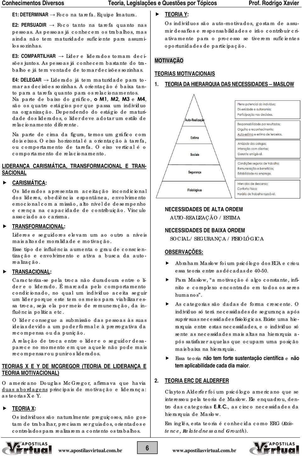 As pessoas já conhecem bastante do trabalho e já tem vontade de tomar decisões sozinhas. E4: DELEGAR Liderado já tem maturidade para tomar as decisões sozinhas.