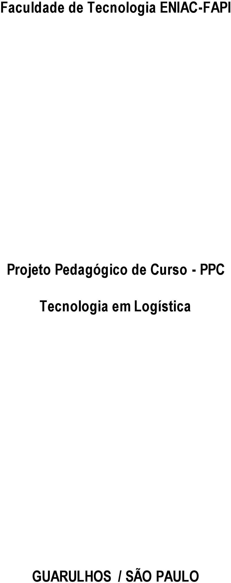 Projeto Pedagógico de