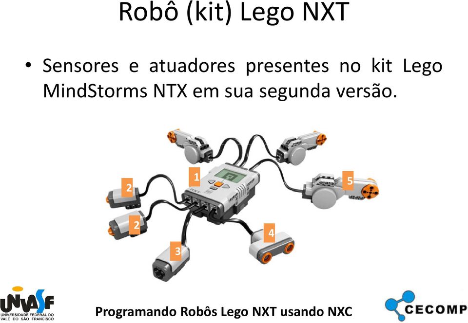 presentes no kit Lego