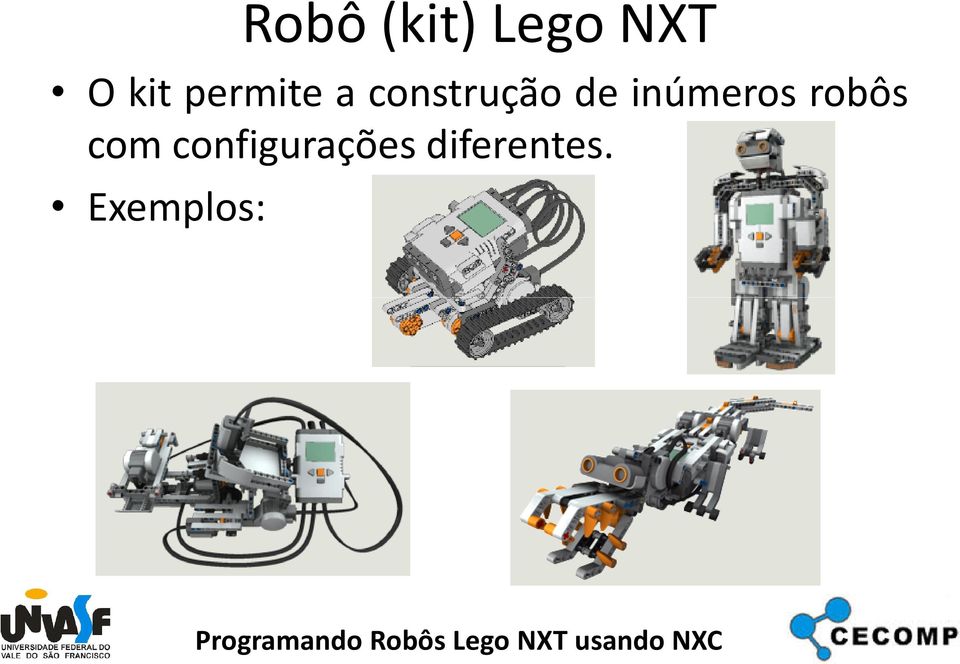 inúmeros robôs com