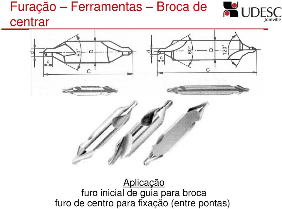 de guia para broca furo de