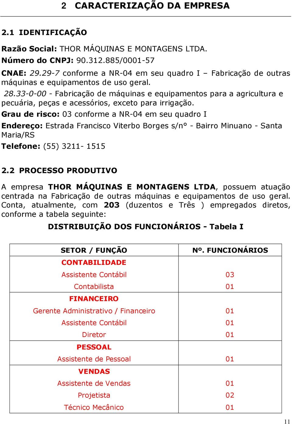 33-0-00 - Fabricação de máquinas e equipamentos para a agricultura e pecuária, peças e acessórios, exceto para irrigação.