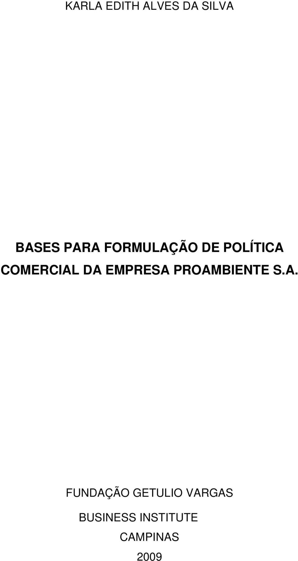 EMPRESA 