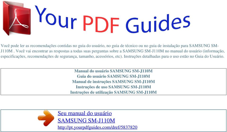 Você vai encontrar as respostas a todas suas perguntas sobre a no manual do usuário (informação, especificações,